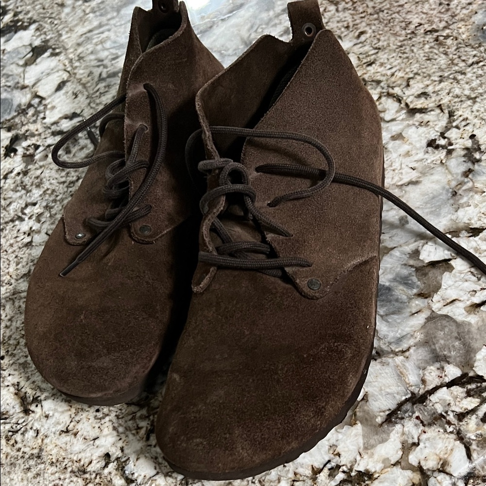 Birkenstock Men's Dark Brown shoes - Picture 5 of 6